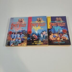 Sweet Valley High Summer Book Set 123 124 125 Francine Pascal Paperback 90s YA